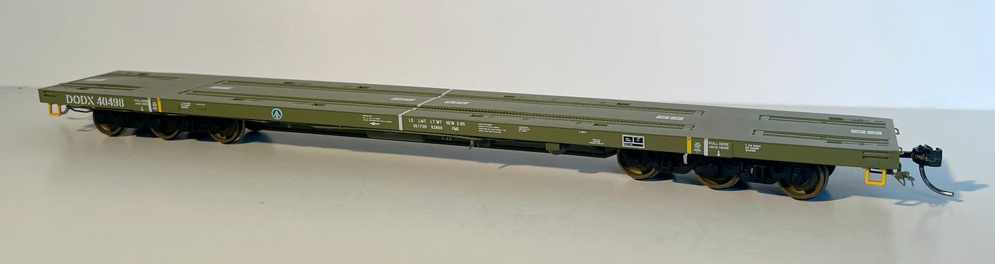 SPRING MILLS DEPOT DODX TRANSPORT CAR (THRALL) URETHANE GREEN