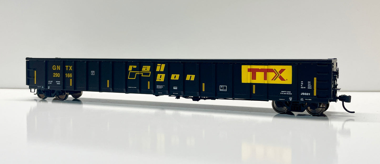 WALTHERS MAINLINE 68' RAILGON GONDOLA - GNTX