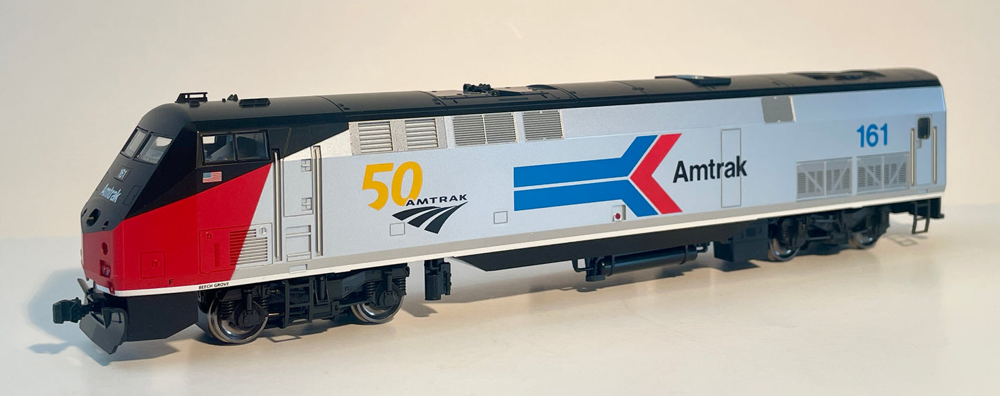 KATO GE AMTRAK P42 PHASE I W/ 50TH ANNIVERSARY LOGO #161