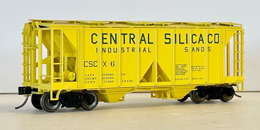 BOWSER 70 TON COVERED HOPPER- CENTRAL SILICA