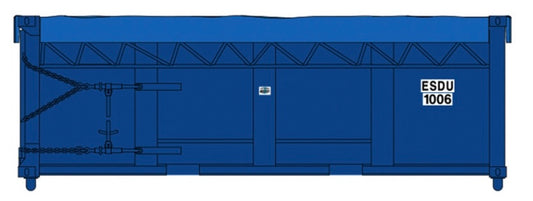 ATLAS MASTER 8 1/2' WASTE CONTAINER 6 PACK - SEAPORT CONTAINERS (ESDU) SET 2 [1022, 1030, 1035, 1038, 1045, 1058]