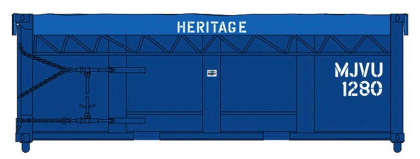 ATLAS MASTER 8 1/2' WASTE CONTAINER 6 PACK - MERCO A JOINT VENTURE (MJVU) SET 1 [1295, 1373, 1540, 1772, 1818, 1914]