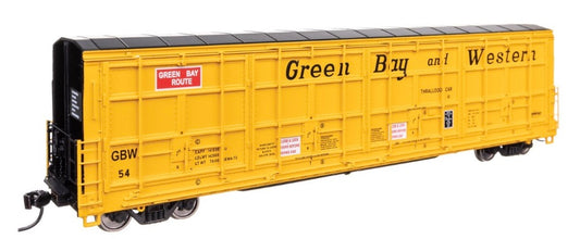 WALTHERS PROTO ALL DOOR BOXCAR - GREEN BAY & WESTERN