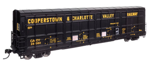 WALTHERS PROTO ALL DOOR BOXCAR - COOPERSTOWN  & CHARLOTTE VALLEY RAILWAY