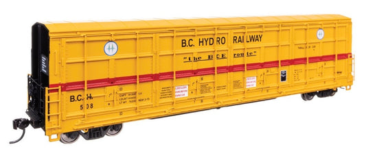 WALTHERS PROTO ALL DOOR BOXCAR - BC HYDRO RAILWAY