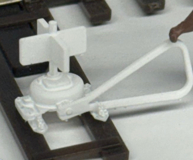 WALLACE LOCO WORKS - MODERN BOW HANDLE SWITCH STAND (4 PACK)