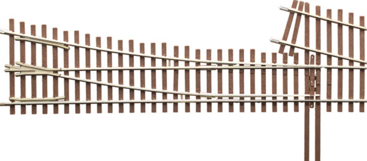 MICRO-ENGINEERING LADDER TRACK SYSTEM #5d RIGHT TURNOUT – Makin' Tracks