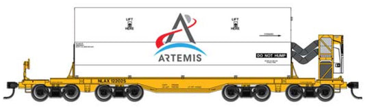 ROCKET TRAIN BOOSTER CAR WITH REFRIGERATION UNIT - NASA ARTEMIS (NLAX)