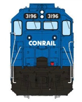 RAPIDO GP40 DC/DCC/LOK SOUND - CONRAIL