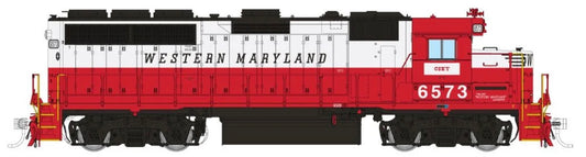 RAPIDO GP40 DC/DCC/LOK SOUND - CSX (WESTERN MARYLAND PATCH)