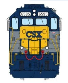 RAPIDO GP40 DC SILENT - CSX