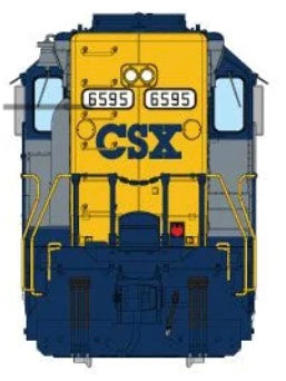 RAPIDO GP40 DC SILENT - CSX