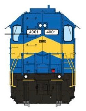 RAPIDO GP40 DC/DCC/LOK SOUND - DAKOTA MINNESOTA & EASTERN