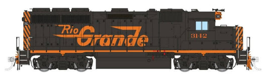 RAPIDO GP40 DC/DCC/LOK SOUND - D&RGW (LARGE LOGO)