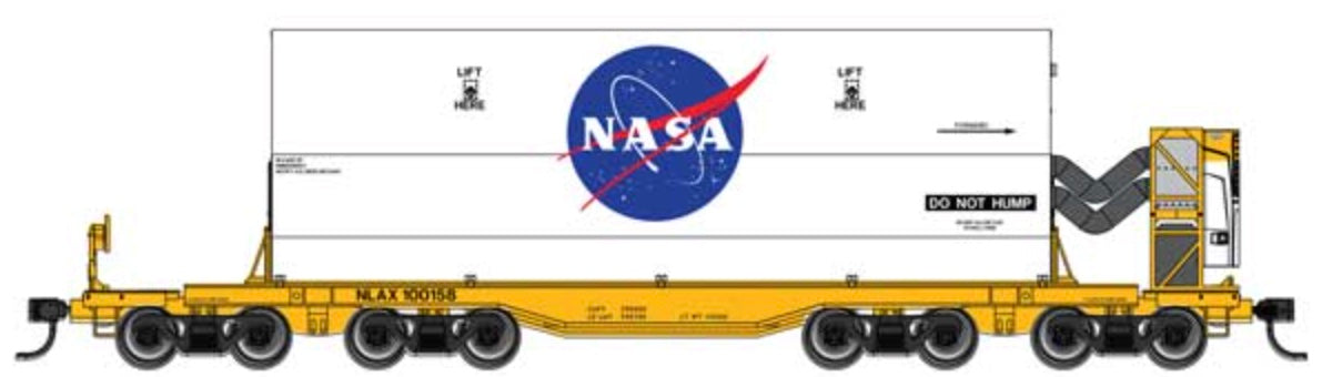 ROCKET TRAIN BOOSTER CAR WITH REFRIGERATION UNIT - NASA (NLAX)