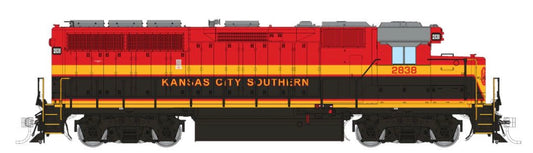 RAPIDO GP40 DC/DCC/LOK SOUND - KANSAS CITY SOUTHERN (SOUTHERN BELLE)