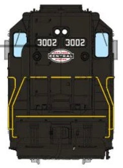 RAPIDO GP40 DC/DCC/LOK SOUND - NEW YORK CENTRAL (CIGAR BAND)