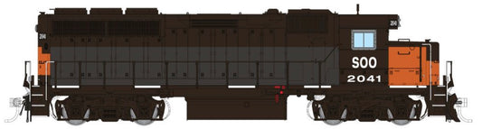 RAPIDO GP40 DC/DCC/LOK SOUND - SOO LINE