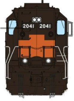 RAPIDO GP40 DC/DCC/LOK SOUND - SOO LINE