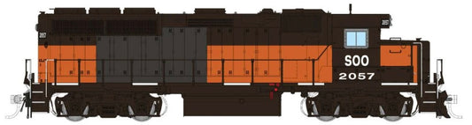 RAPIDO GP40 DC/DCC/LOK SOUND - SOO LINE