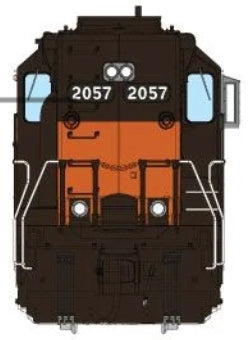 RAPIDO GP40 DC/DCC/LOK SOUND - SOO LINE