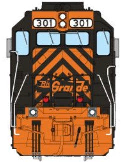 RAPIDO GP40 DC/DCC/LOK SOUND - WHEELING & LAKE ERIE