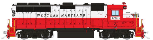 RAPIDO GP40 DC/DCC/LOK SOUND - WESTERN MARYLAND