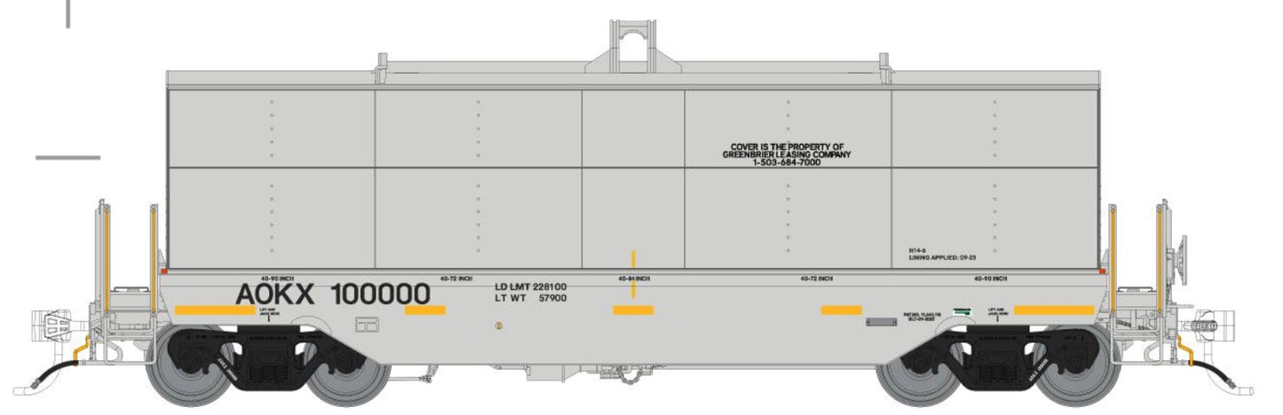 RAPIDO GREENBRIER TRANSVERSE COIL CAR - AOK