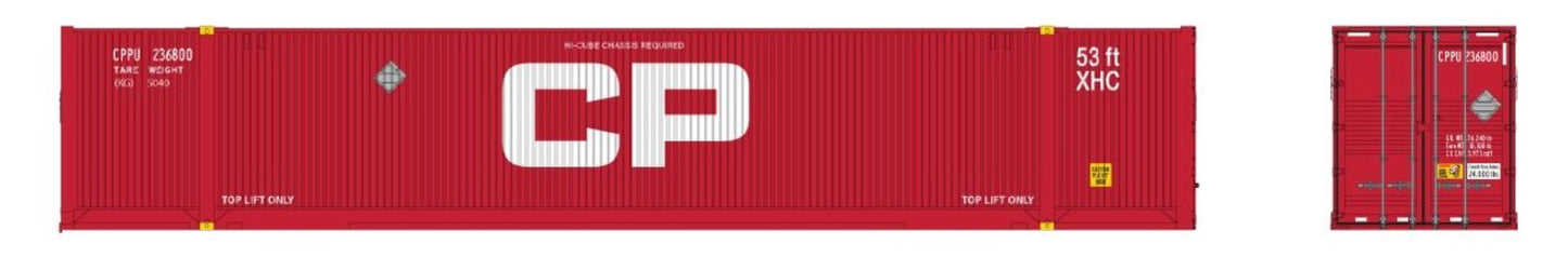RAPIDO 53' OUTSIDE BRACED CONTAINER 2 PACK - CANADIAN PACIFIC