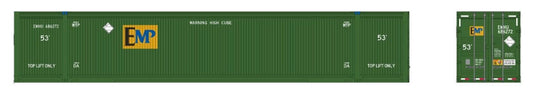 RAPIDO 53' REINFORCED OUTSIDE BRACED CONTAINER 2 PACK - EMP