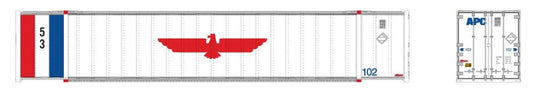 RAPIDO 53' SMOOTHSIDE CONTAINER 2 PACK - APC