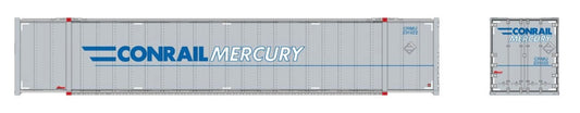 RAPIDO 53' SMOOTHSIDE CONTAINER 2 PACK - CONRAIL MERCURY