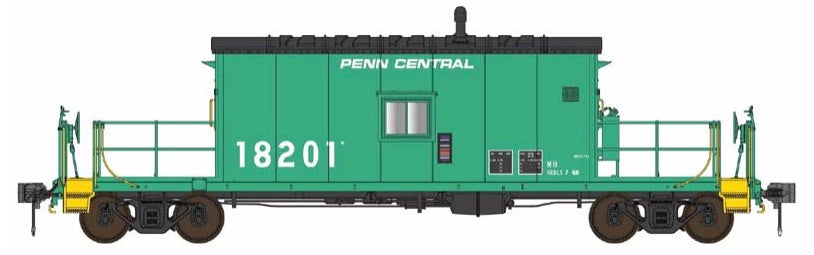 ENGLISH'S N9 TRANSFER CABOOSE - PENN CENTRAL (LATE)