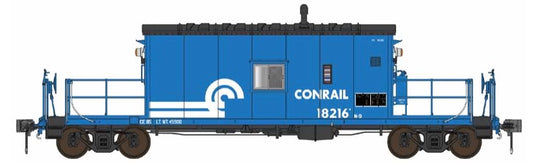 ENGLISH'S N9 TRANSFER CABOOSE - CONRAIL (WITH FLASING FRA LIGHT)