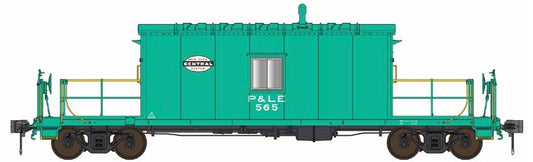 ENGLISH'S N9 TRANSFER CABOOSE - PITTSBURGH & LAKE ERIE