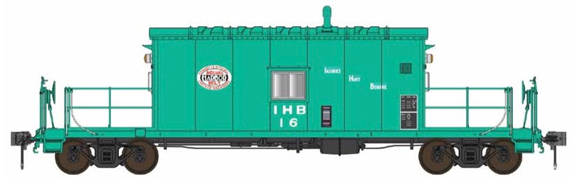 ENGLISH'S N9 TRANSFER CABOOSE - INDIANA HARBOR BELT (1970s)