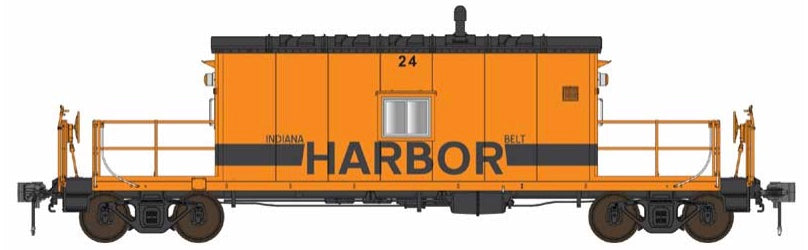 ENGLISH'S N9 TRANSFER CABOOSE - INDIANA HARBOR BELT (1980'S)