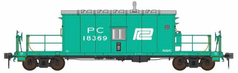 ENGLISH'S N9E TRANSFER CABOOSE - PENN CENTRAL (EARLY)