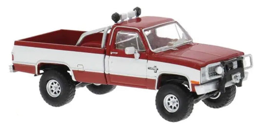 BREKINA CHEVY SILVERADO C10 PICK UP - RED/WHITE