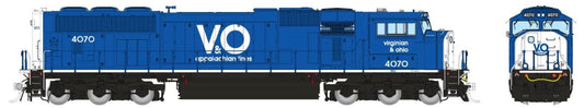 RAPIDO/HOME SHOPS SD70MAC DCC/SOUND - VIRGINIAN & OHIO