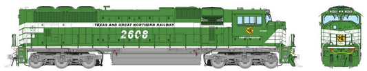 RAPIDO/HOME SHOPS SD70MAC DCC/SOUND - TEXAS & GREAT NORTHERN