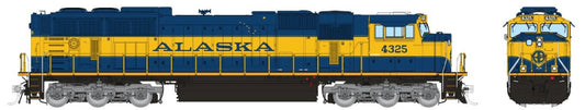 RAPIDO SD70MAC (FLARED RADIATORS) DCC/SOUND - ALASKA RAILROAD