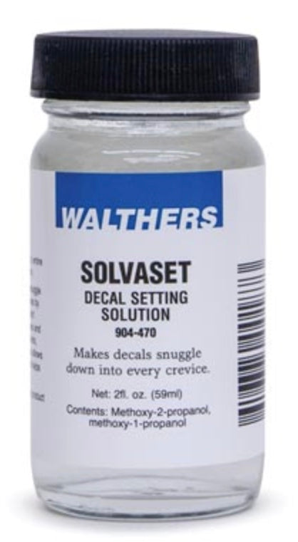 WALTHERS SOLVASET DECAL SETTING SOLUTION
