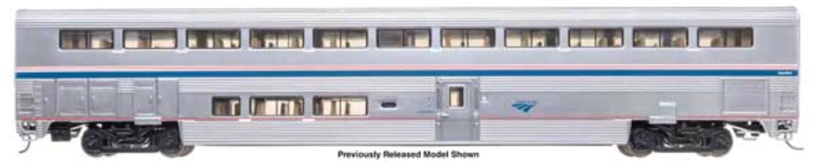 WALTHERS PROTO BOMBARDIER SUPERLINER II COACH (LIGHTED) - AMTRAK PHASE VI
