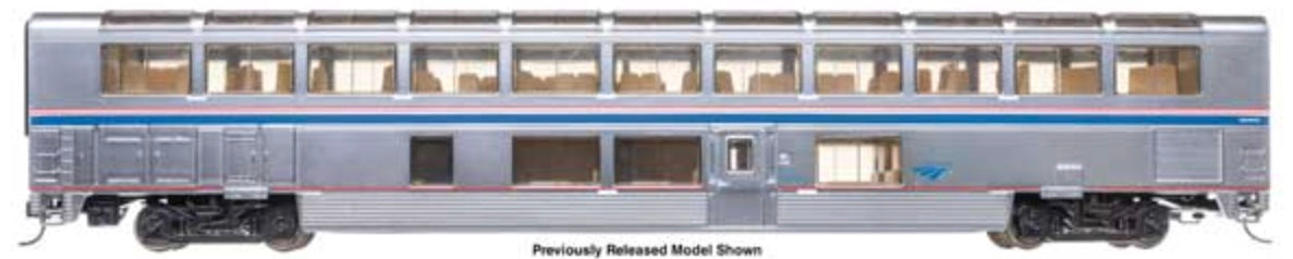WALTHERS PROTO BOMBARDIER SUPERLINER II SIGHTSEER LOUNGE (LIGHTED) - AMTRAK PHASE VI