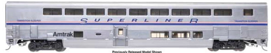 WALTHERS PROTO BOMBARDIER SUPERLINER II TRANSITION SLEEPER (LIGHTED) - AMTRAK PHASE IV