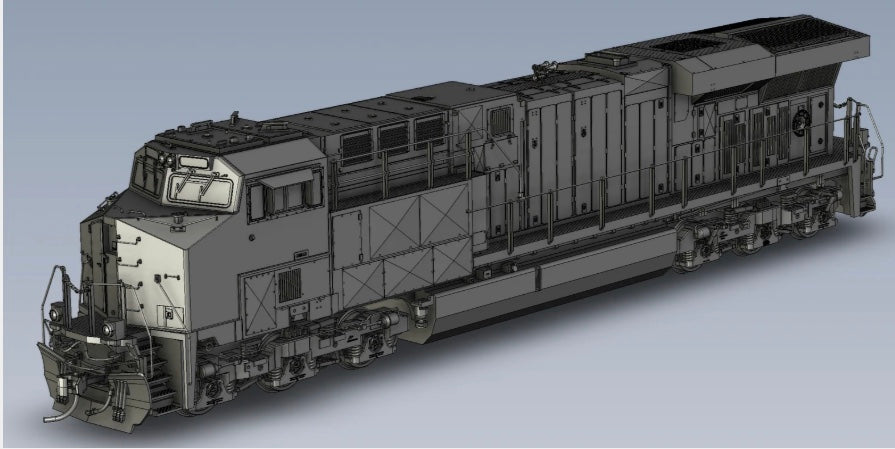 BROADWAY LIMITED STEALTH GE ES44AC - BNSF #250