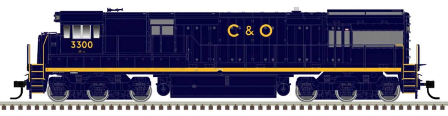 ATLAS MASTER SILVER DCC READY U30C - C&O