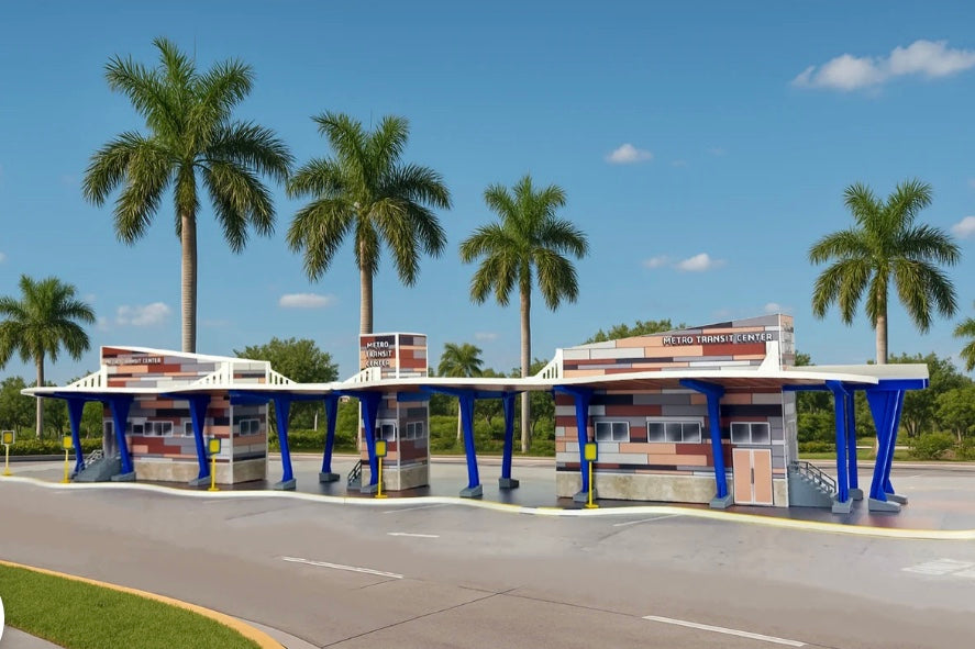 ICONIC REPLICAS METRO TRANSIT BUS CENTER