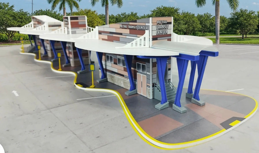 ICONIC REPLICAS METRO TRANSIT BUS CENTER